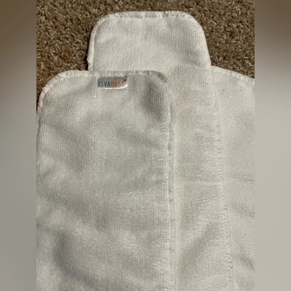 AlvaBaby Cloth Diapers, lot of 6